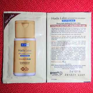 Dung dịch dưỡng ẩm toàn diện Hada Labo 4ml
