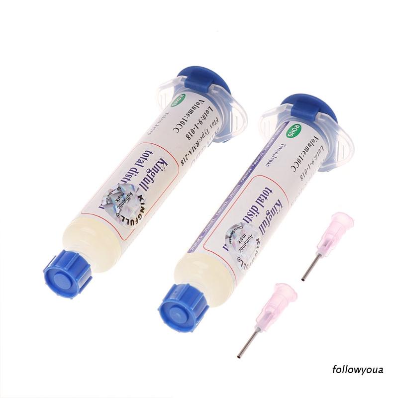 Set 2 Keo Hàn 10cc Rma-218 Bga Không Cần Kim