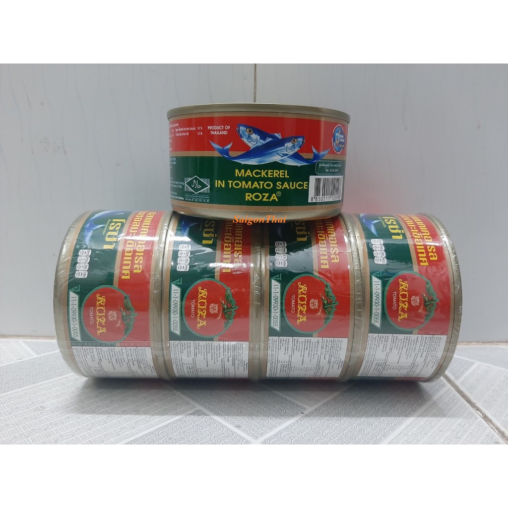 (SGT) Cá Thu Sốt Cà Chua ROZA 185gr 1 hộp (Mã 153) | BigBuy360 - bigbuy360.vn