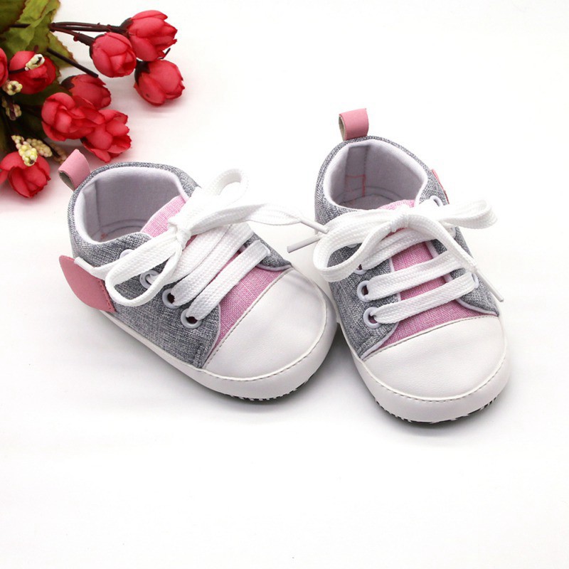 Giày cotton đế mềm chống trượt cho bé tập đi