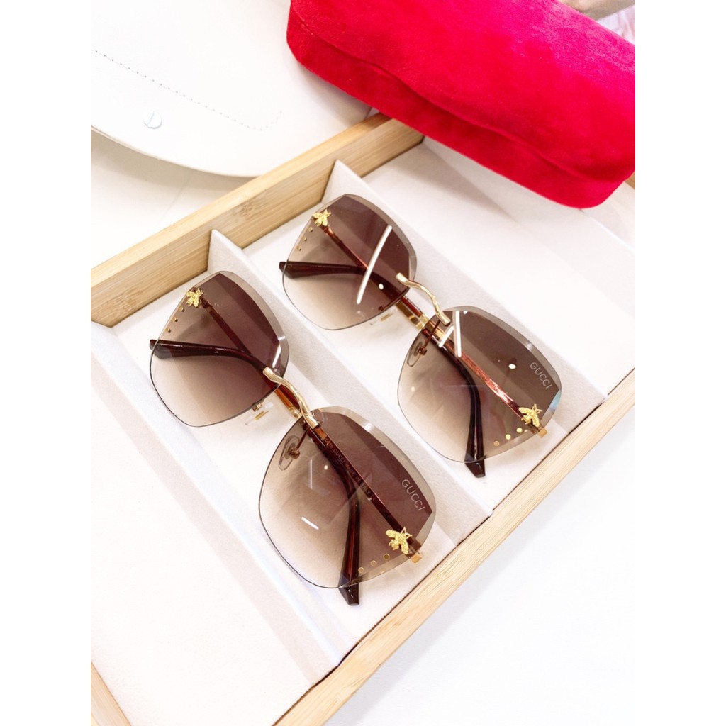 Kính mát thời trang nữ GV243 chống tia UV400 form kính lục giác với nhiều màu sắc cá tính phù hợp mang đi chơi đi làm | BigBuy360 - bigbuy360.vn