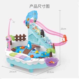 Đồ chơi câu cá,leo thang, đàn 3in1