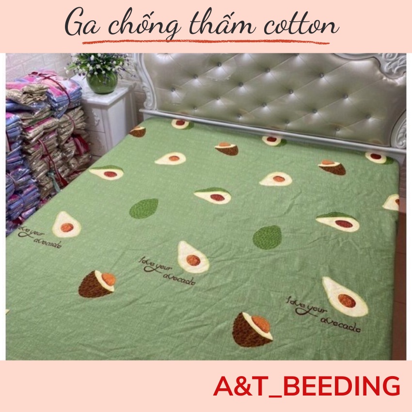 Ga chống thấm COTTON NANO kháng khuẩn không nóng bí,suột soạt