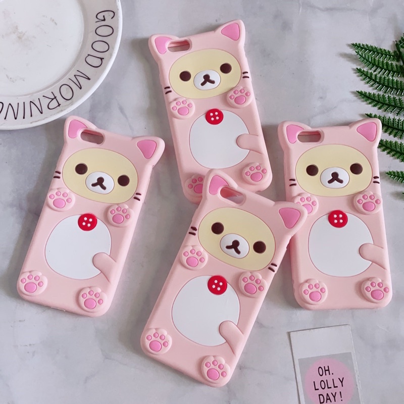 [XẢ KHO]Ốp Lưng iPhone 6Plus/6sPlus Silicone Dẻo Hình Thú Dễ Thương