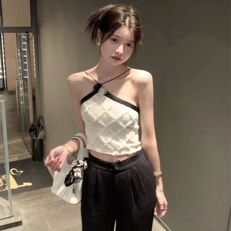 Áo Hai Dây Thiết Kế Quyến Rũ Thời Trang Mùa Hè Cho Nữ