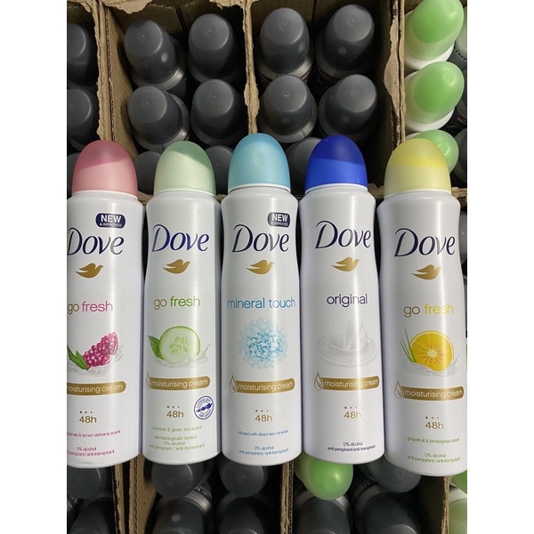 Xịt Khử Mùi Dove 150ml Chính Hãng Giá Tốt