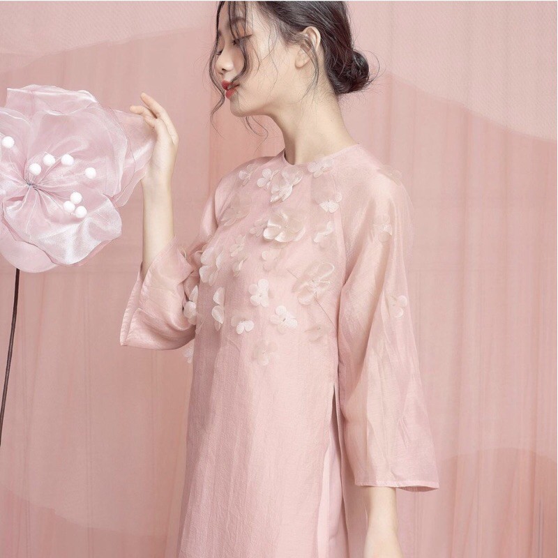 Áo dài của oversized