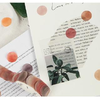 Cuộn Chấm Tròn Winzige Thiết Kế Phối Màu Gradient Trang Trí Đa Dụng