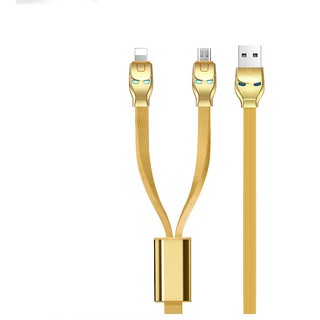 Cáp sạc Hoco U14 2 đầu chính hãng cao cấp