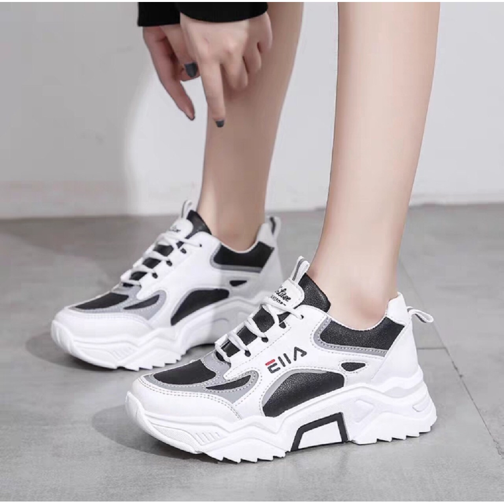 Giày thể thao mẫu mới đế răng cưa phản quang mã J198/8916