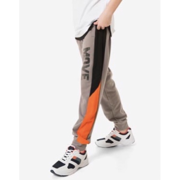 Quần Nỉ Joggers Bé Trai Mix Chữ GJ