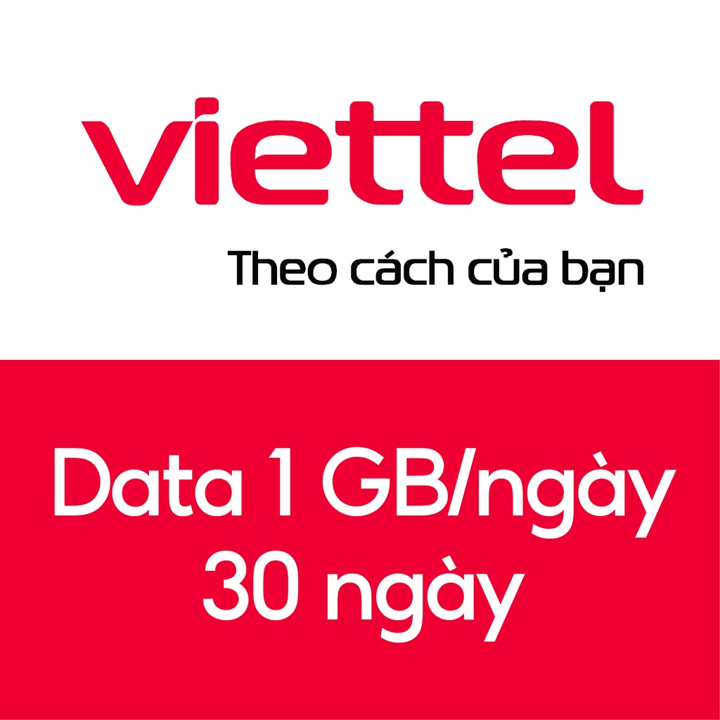 Viettel 1GB/ngày, 30 ngày