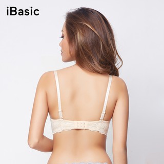 Áo Ngực Ren Bông Ép Ibasic BRAW012