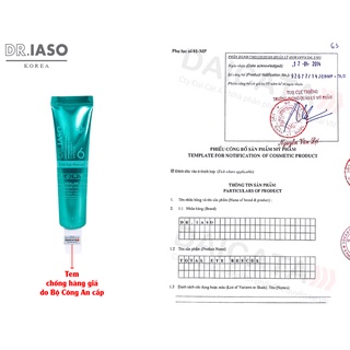 Kem Dưỡng Da Vùng Mắt Dr.IASO