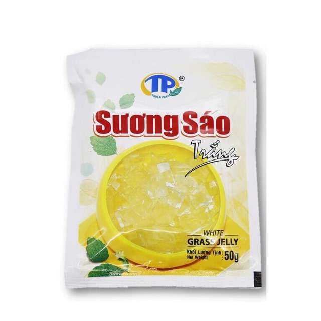 Bột sương sáo Thuận Phát 50g làm thạch ngon (tặng dầu chuối) | BigBuy360 - bigbuy360.vn
