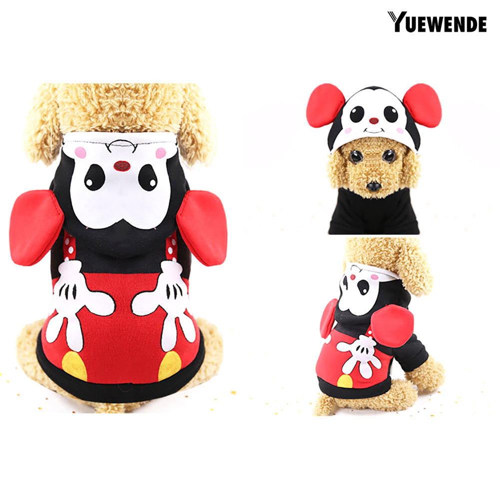 Áo Khoác Hoodie Họa Tiết Hoạt Hình Cho Thú Cưng