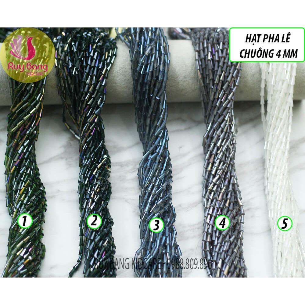 Hạt pha lê chuông 4mm