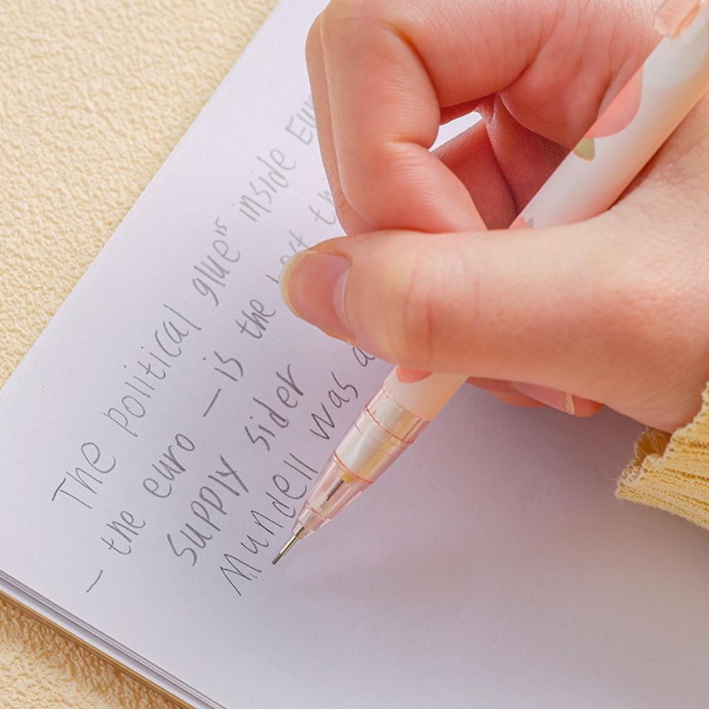 Bút Chì Kim Bấm Cute EDUSKY Sáng Tạo Dễ Thương Cho Học Sinh Văn Phòng