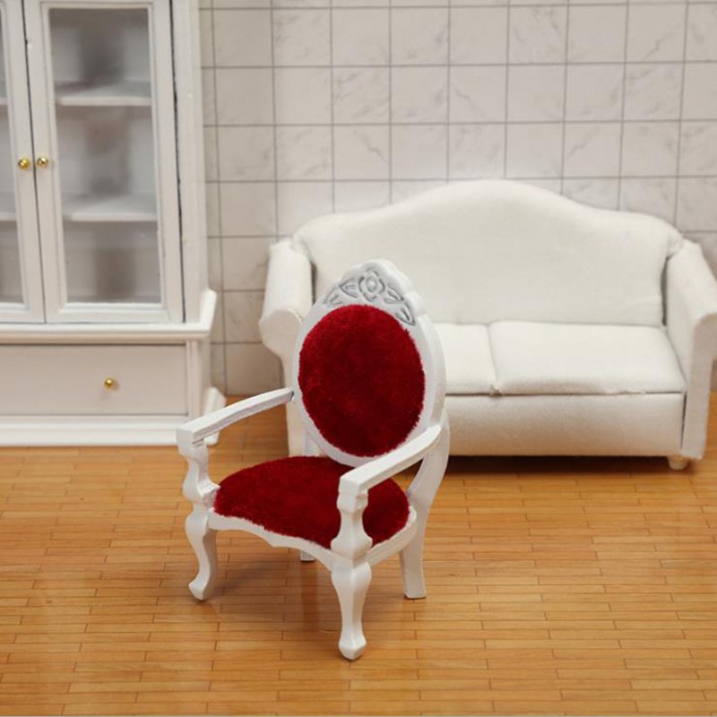 Mô Hình Ghế Sofa Mini Tỉ Lệ 1 / 12 Trang Trí Nhà Búp Bê