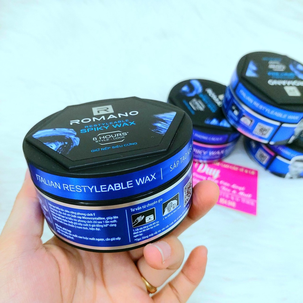 Sáp  giữ nếp tóc Romano Restyleable Wax 68g/hộp