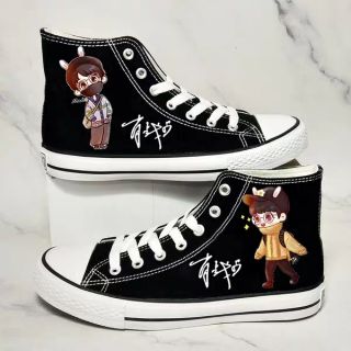 Giày Cổ Cao Chibi Tiêu Chiến, Vương Nhất Bác