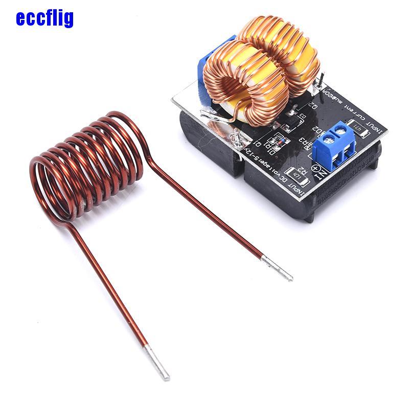 ECC Mini ZVS Induction Heating Board Flyback Driver Heater DIY Cooker Ignition Coil