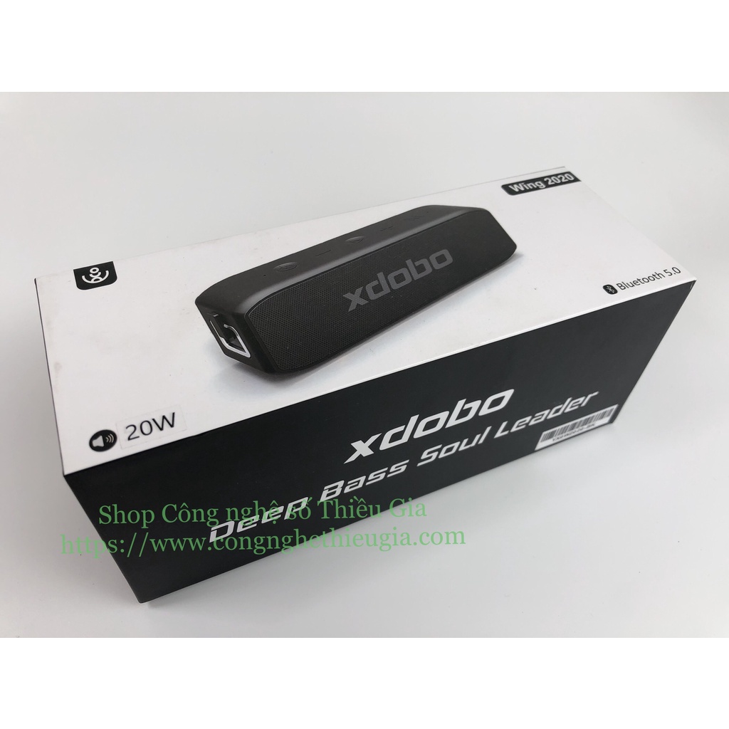 Loa Bluetooth Xdobo Wing 2020 TWS 20W Siêu Trầm chống nước IPX7