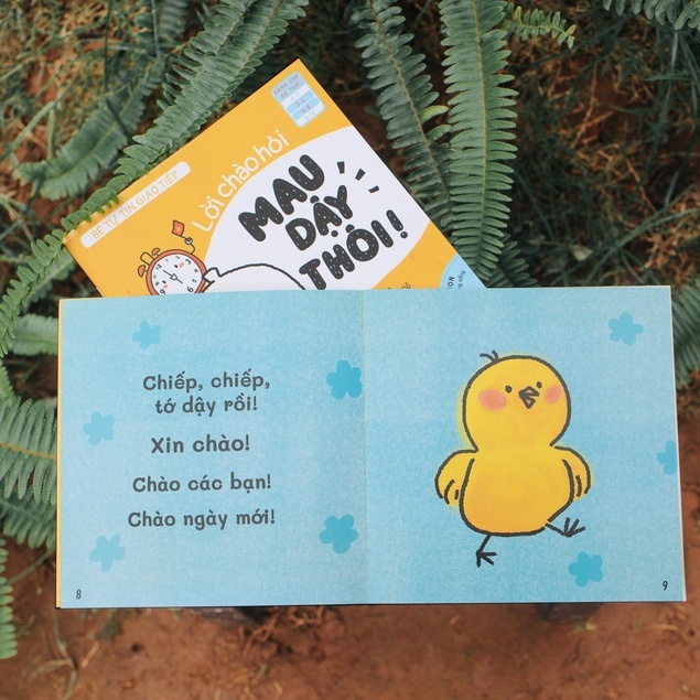 Ehon Bé Tự Tin Giao Tiếp - Lời Chào Hỏi Động Viên Xin Lỗi Từ Chối Cảm Ơn - Sách Cho Bé 3-8 Tuổi