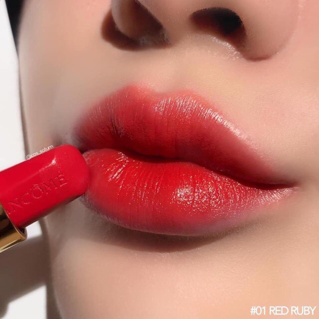 Son mini L'absolu Rouge Ruby cream siêu đẹp