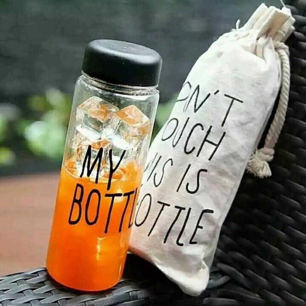 My Bottle Túi Vải Đựng Chai Lọ In Chữ My Bottle