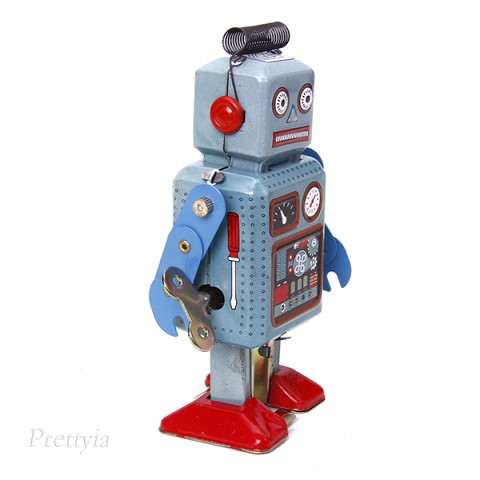 Robot Đồ Chơi Lên Dây Cót Phong Cách Retro