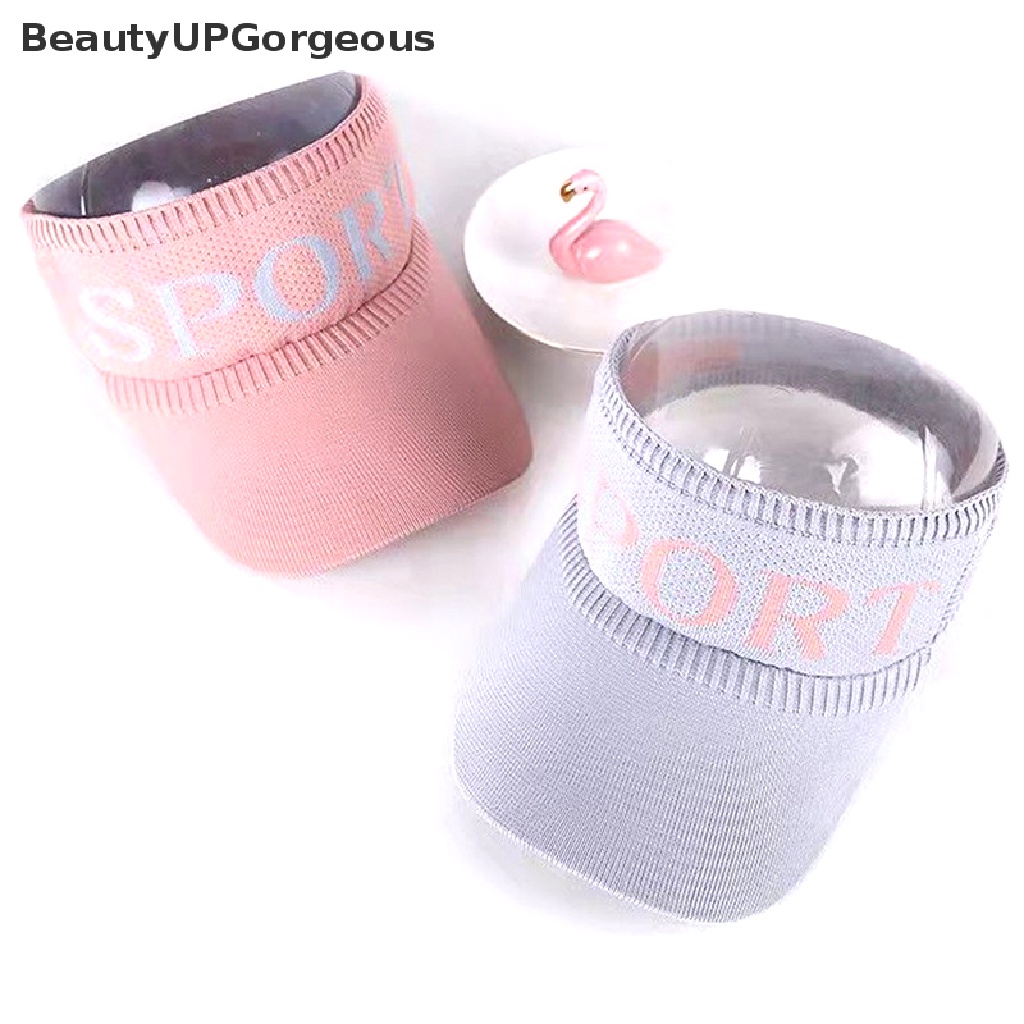 [BeautyUPGorgeous] Mũ Dệt Kim Rộng Vành Hở Chóp Màu Trơn Thời Trang Đi Biển Mùa Hè Dành Cho Nữ