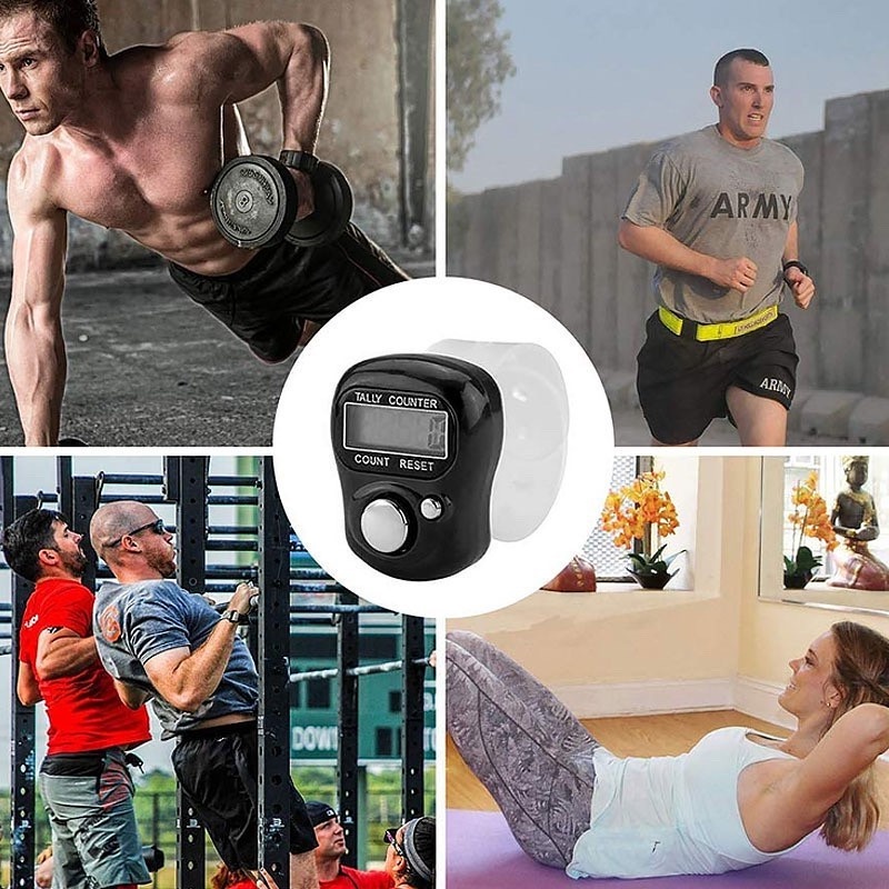 [Top Selection] Máy Đếm Số Kỹ Thuật Số Điện Tử Dạ Quang Đếm Số Lần Có Đèn LED
