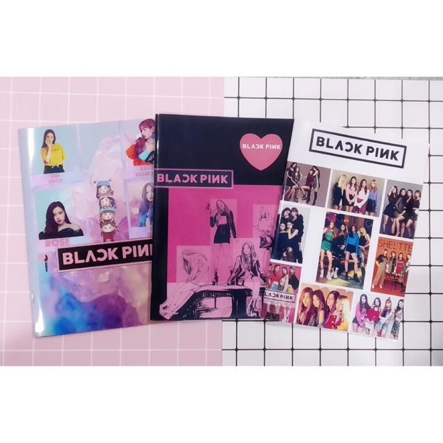 Vở Blackpink kẻ ngang