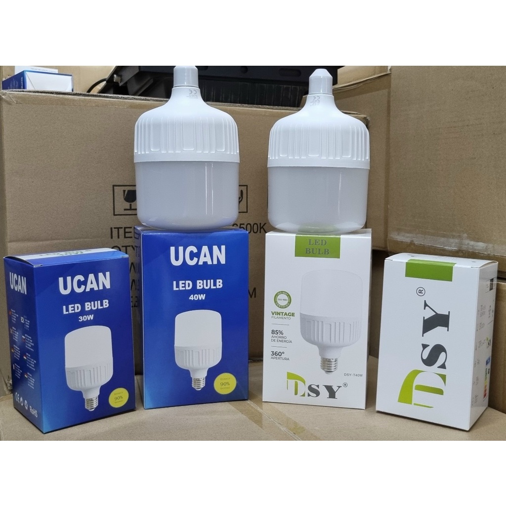 Bóng đèn led trụ tròn UCAN 10W 15W 20W 30W 40W sáng trắng