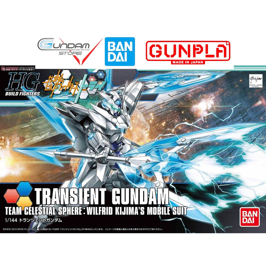 Gundam Bandai Hg Transient 1/144 Hgbf Build Fighters Đồ Chơi Mô Hình Lắp Ráp Anime Nhật