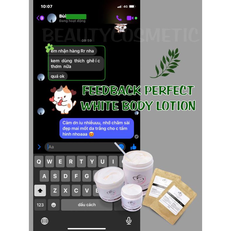 PERFECT WHITE BODY LOTION 1000GR
