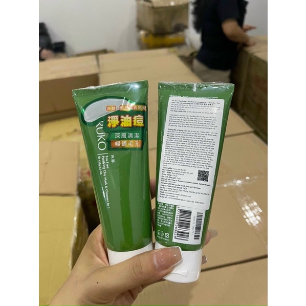 Sữa Rửa Mặt Dạng Bùn Naruko Tràm Trà 120gr