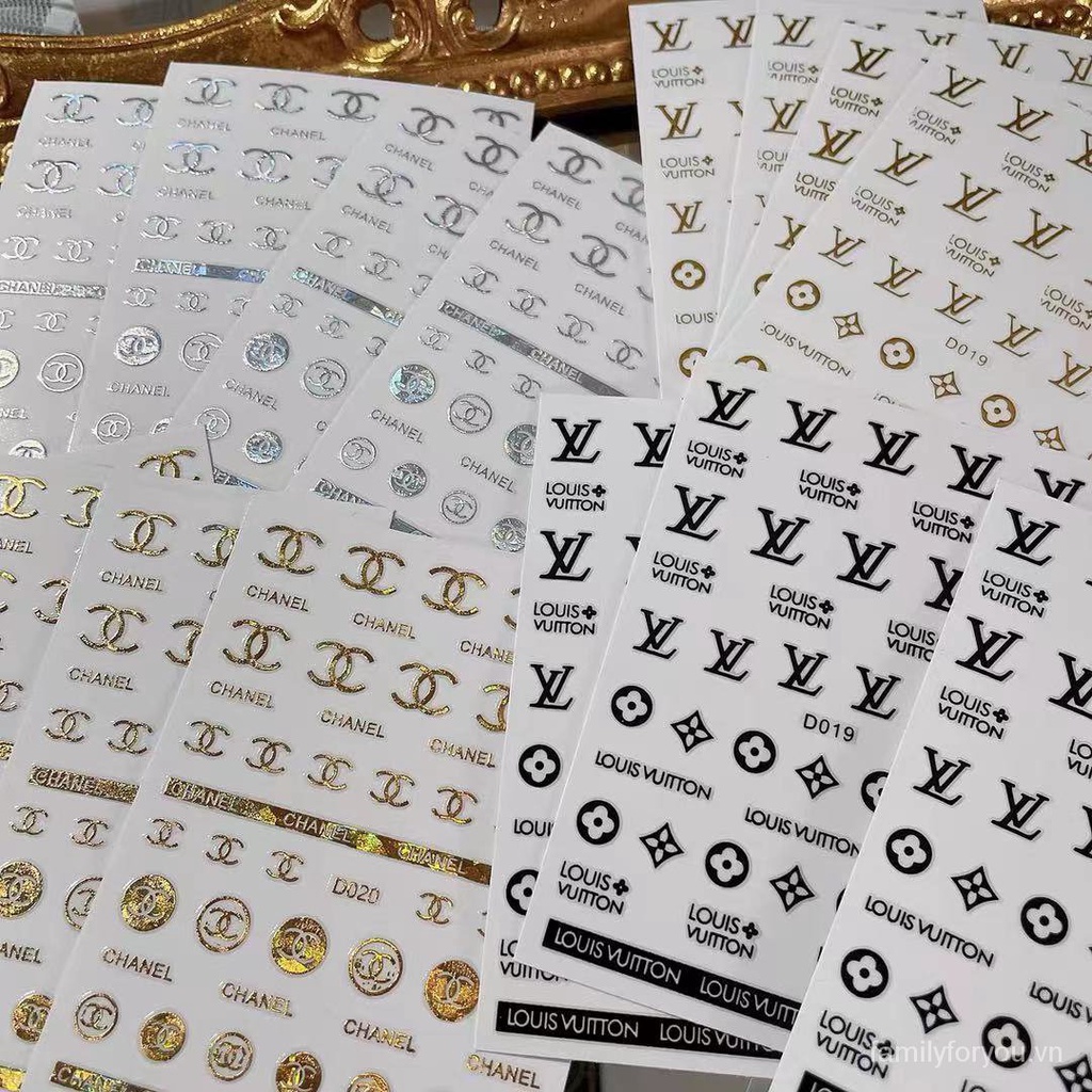 【Nail Sticker】 3DStereo Móng Vật Trang Trí Dán Thủ Công Dán Móng Tay Hoa Đồ Trang Trí
