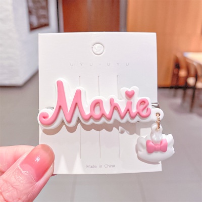 Kẹp Tóc Mỏ Vịt Họa Tiết Động Vật Hoạt Hình Đáng Yêu