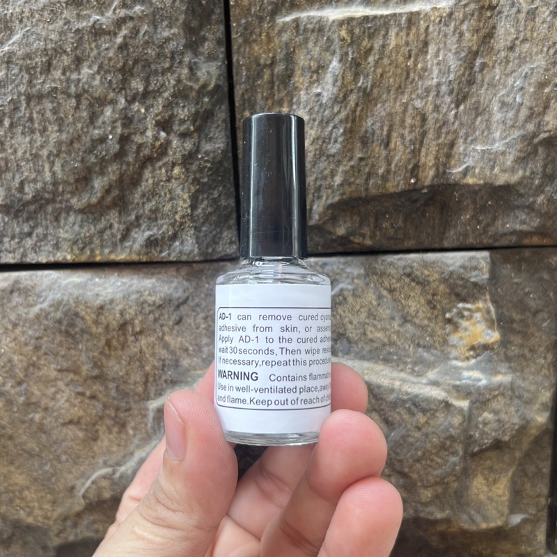 Nước tẩy keo 502 keo UV Keo gốc Cyanoacrylate Evobond Debonder AD 1 - 10ml