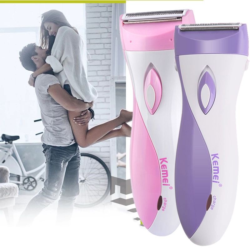 Máy Cạo Lông Toàn Thân Cho Nữ Sạc Điện Kemei KM-3018 Máy Tẩy Lông Đa Năng Vùng Kín