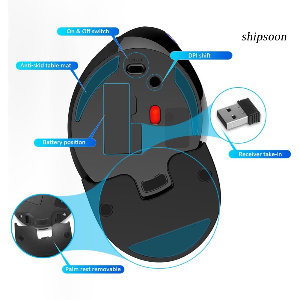 Chuột Dây 6 Nút 4000 Dpi Pc | BigBuy360 - bigbuy360.vn
