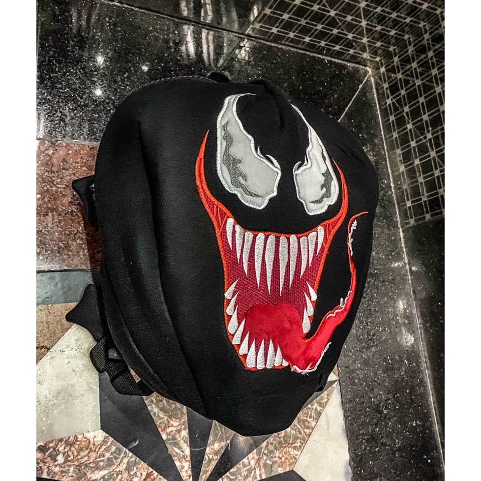 Balo Venom cute đi học - đi chơi - đựng vừa mũ fullface