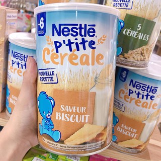 Bột lắc pha sữa Nestle Pháp cho bé từ 6 tháng