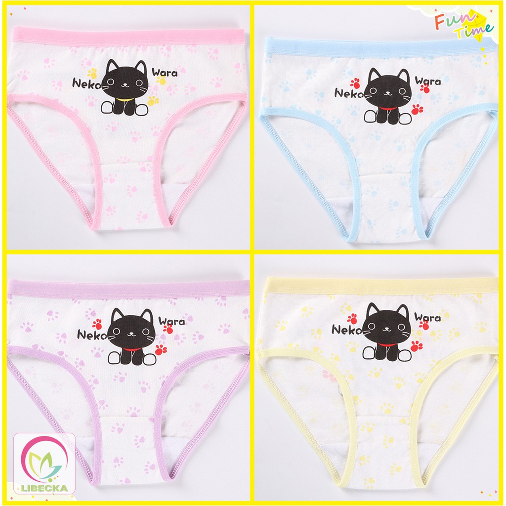 Quần chíp quần lót dễ thương Cotton thiên nhiên cho em bé gái QLTE01 | BigBuy360 - bigbuy360.vn