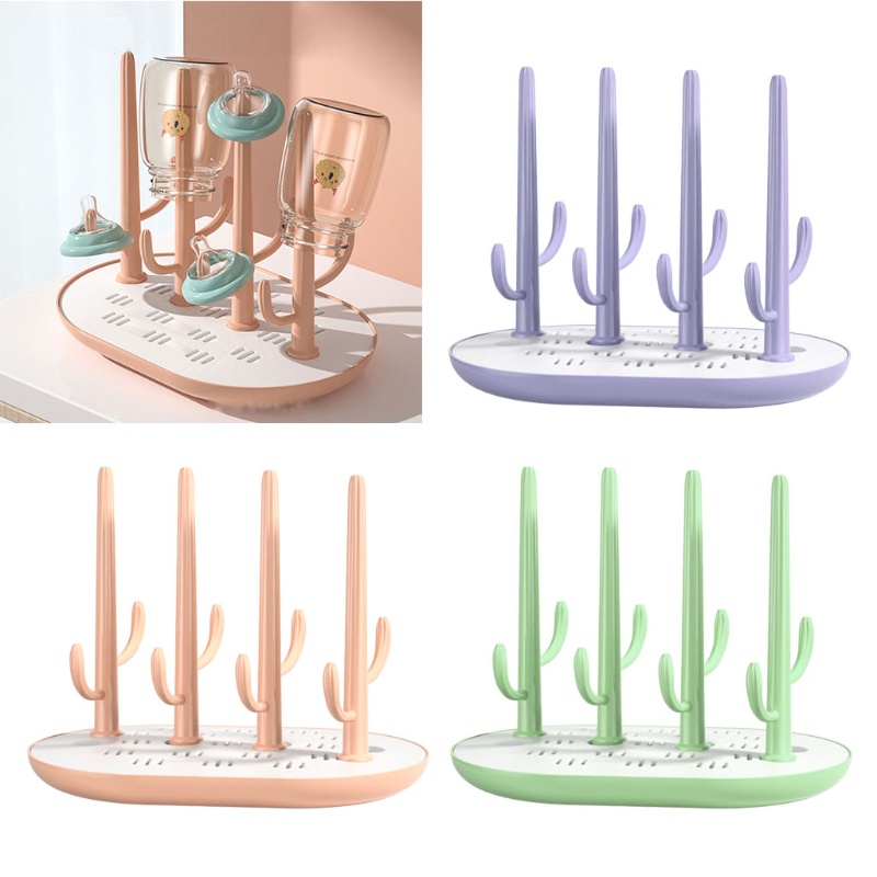 Giá Đỡ Phơi Khô Bình Sữa Em Bé Sơ Sinh Tiện Lợi