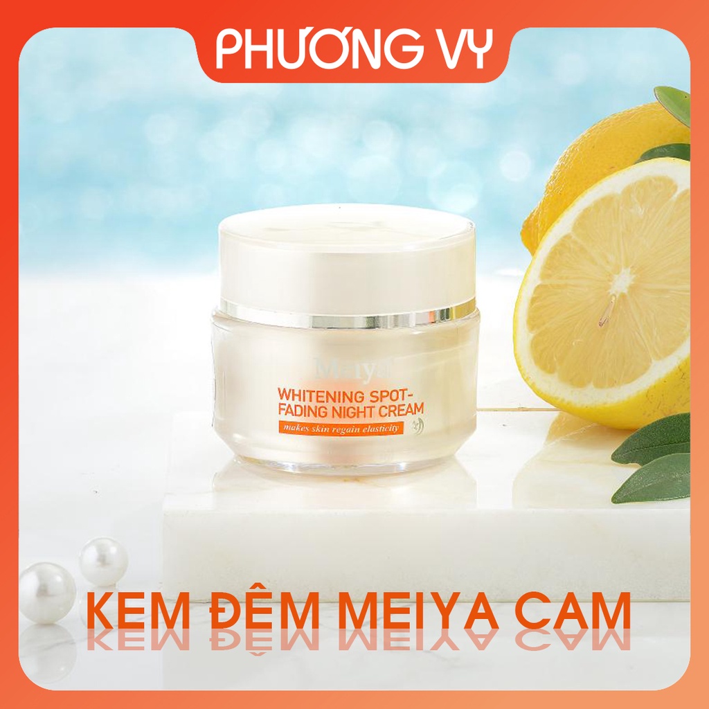 [CHÍNH HÃNG] COMBO ngày đêm Meiya cam, chuyên làm mờ nám, tàn nhang và dưỡng trắng da, kem nám Nhật Bản, mỹ phẩm Meiya.