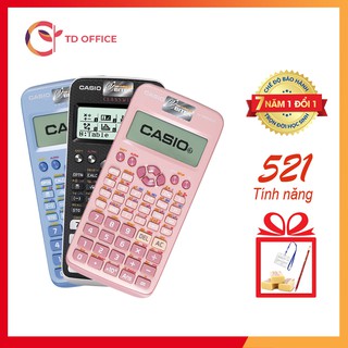 Máy Tính Casio FX 580VNX Chính Hãng Nhập Khẩu Thái Lan Bảo Hành QR CODE 521 Tính Năng, Máy Tính Cầm Tay TDS