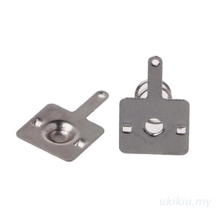 Set 50 cặp lò xo và bệ đỡ bằng kim loại chuyên dụng cho pin aa aaa